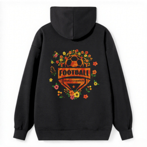 Football Flowers Classic Hoodie